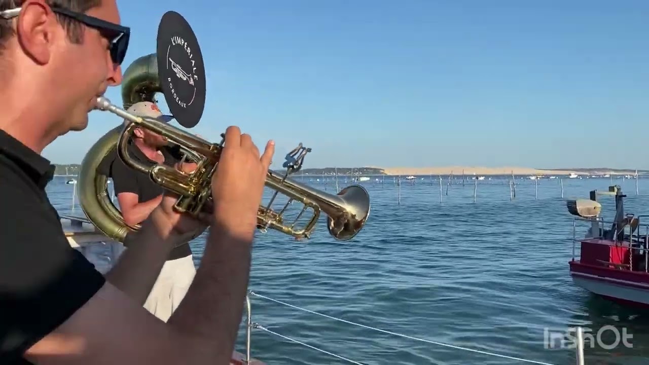 L'impériale Bordeaux sur le bassin d'Arcachon (vidéo)