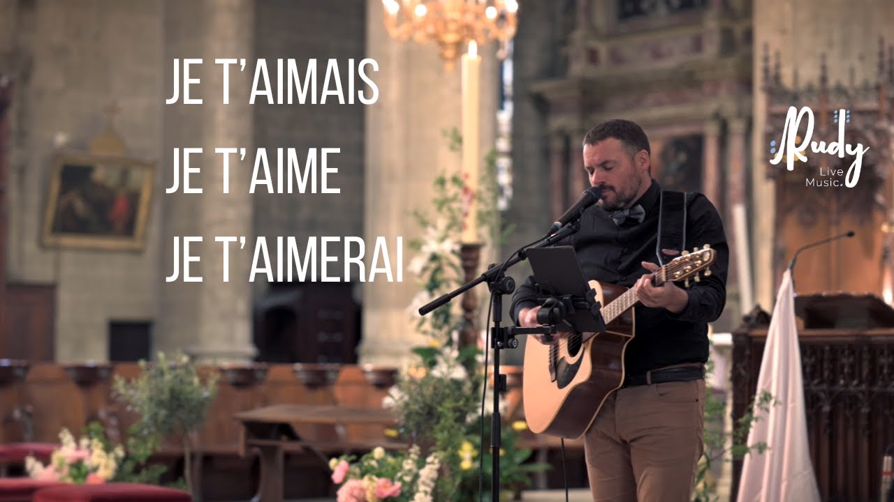 RUDY-LIVE - JE T'AIMAIS JE T'AIME ET JE T'AIMERAI (Cathédrale) (vidéo)