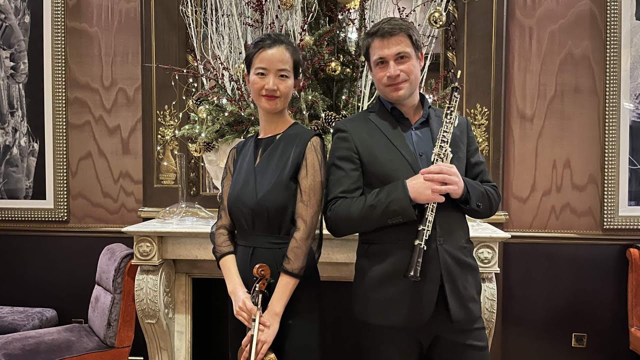 En duo violon / Hautbois au Pressoir d'Argent de l'Intercontinental de Bordeaux (vidéo)