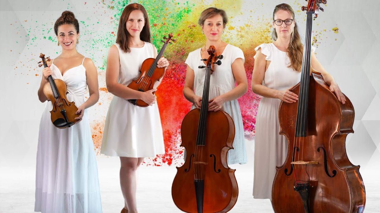 Groupe de musique quatuor à cordes répertoire musique classique (vidéo)
