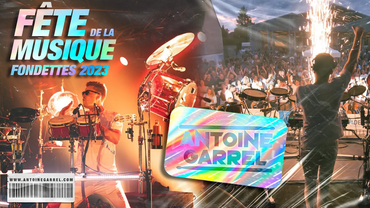 Antoine Garrel - Fondettes - Fête de la Musique 2023 (vidéo)