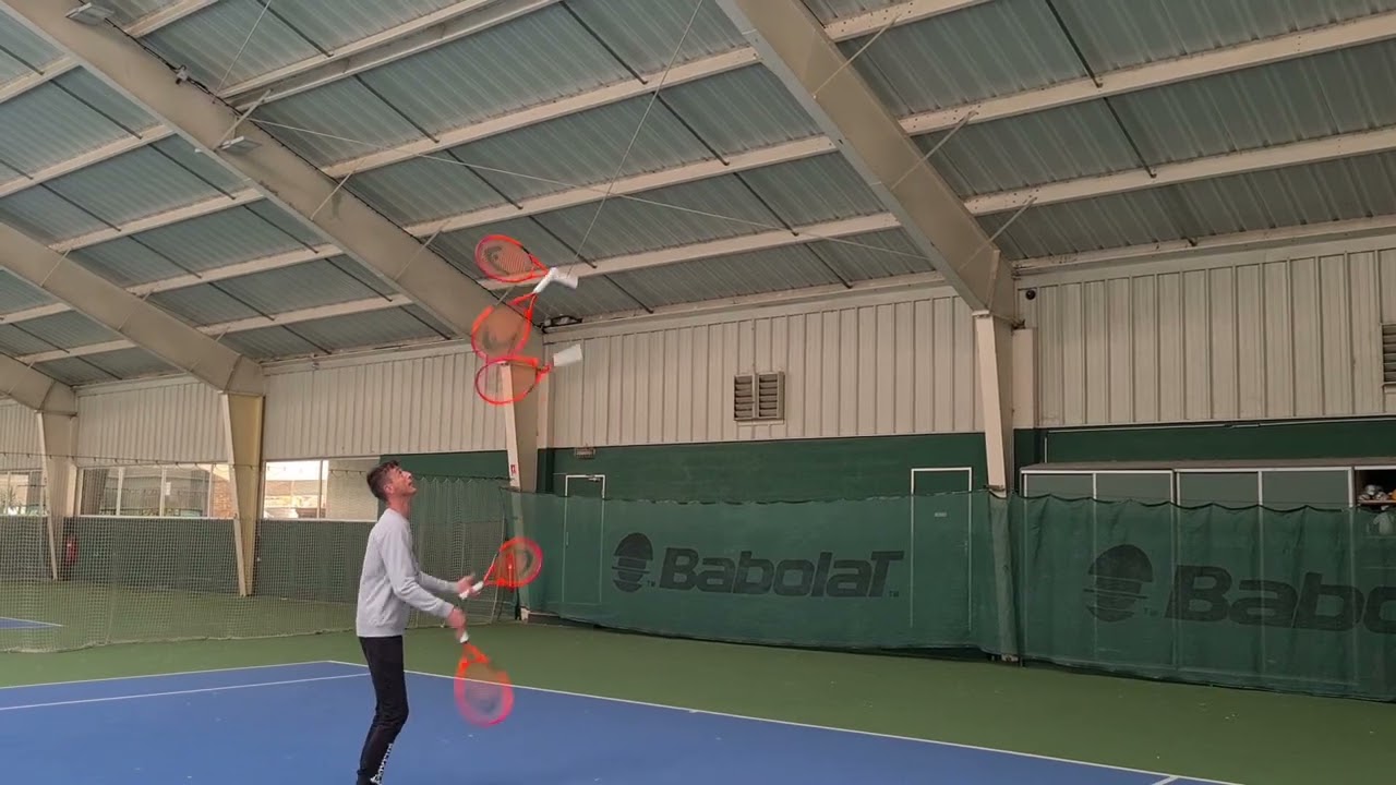 DomDom tennis juggler (vidéo)