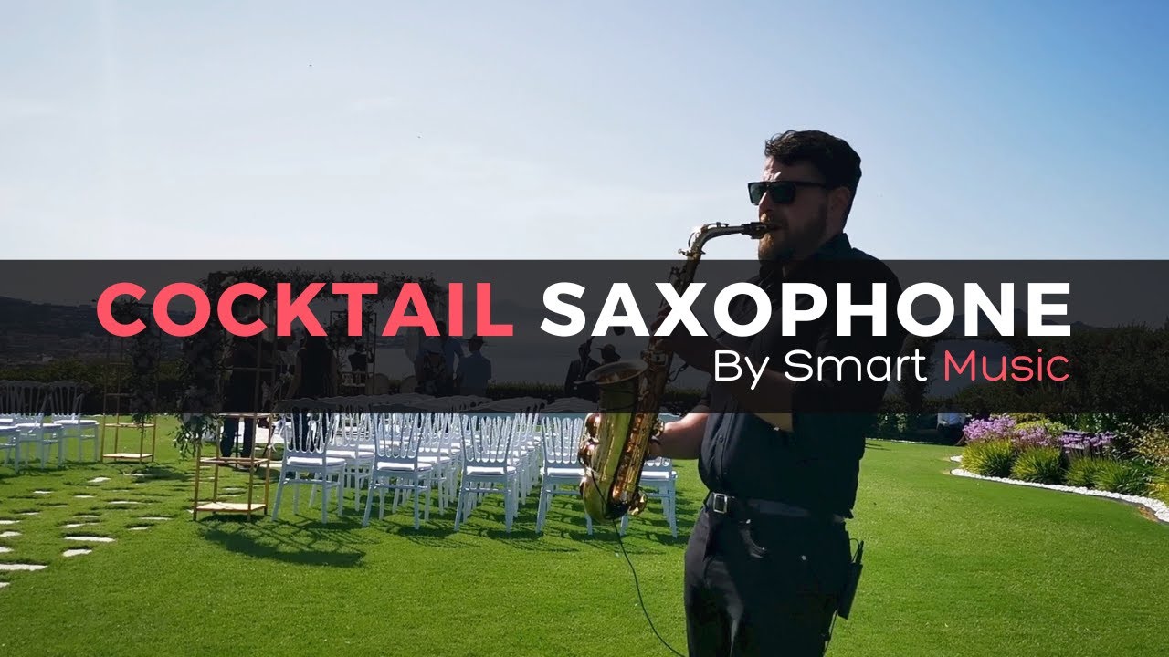 Cocktail ambiance avec saxophone (vidéo)