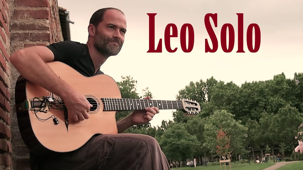 Leo Solo Jazzy, guitariste et saxophoniste jazz manouche, chill à Toulouse (vidéo)