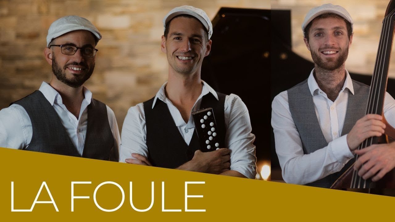 La Foule (Edith Piaf) - french Café Music Band - Accordion Guitar Bass (vidéo)