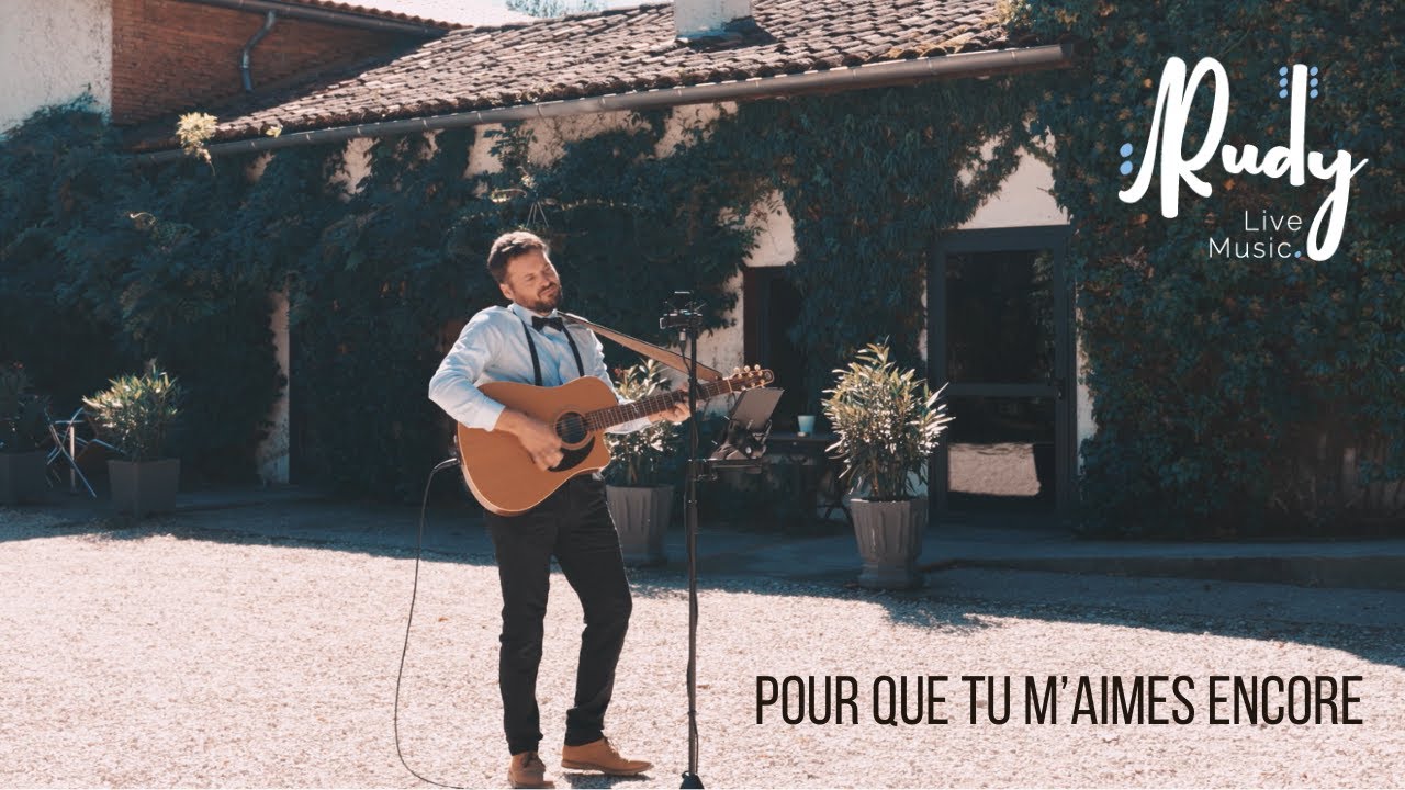 RUDY-LIVE - Pour que tu m'aimes encore (Céline Dion) (vidéo)